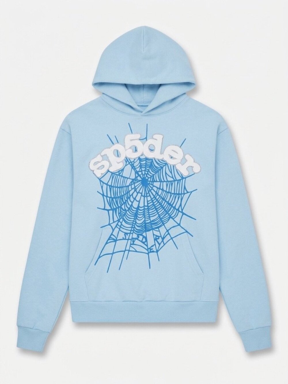 Spider Worldwide Men's Blue Hoodie Size Small Mint Condition Like New